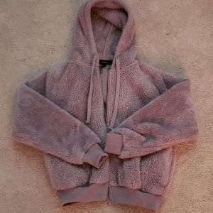 Forever 21 fuzzy jacket